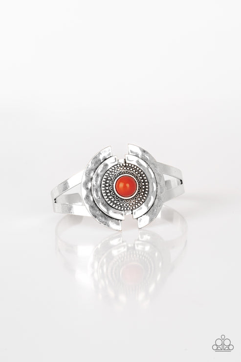 Paparazzi Incredibly Indie - Orange Bracelet