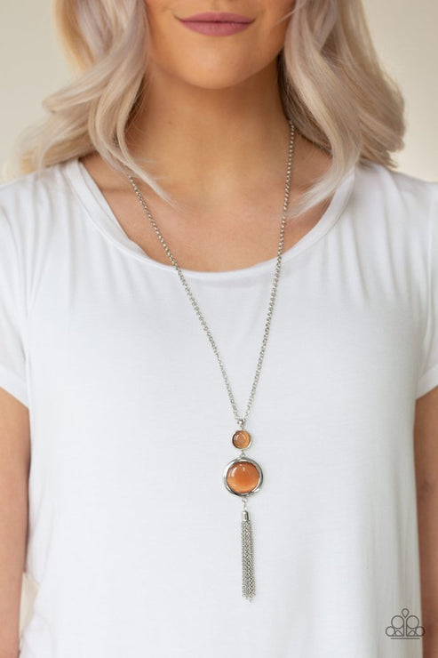 Paparazzi Have Some Common SENSEI - Orange Necklace