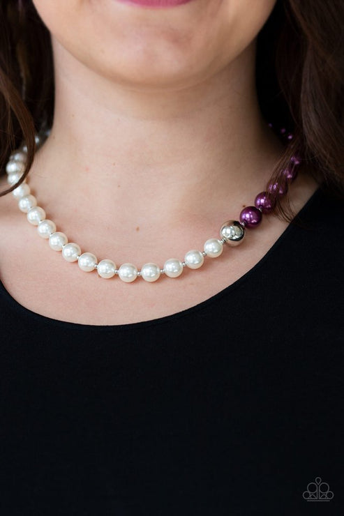Paparazzi 5th Avenue A-Lister - Purple Necklace