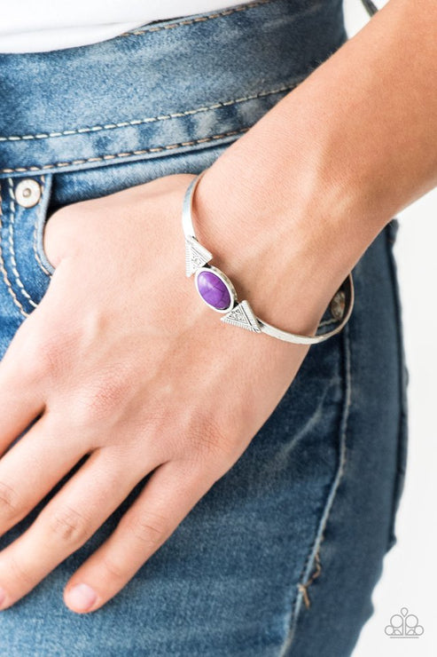 Paparazzi Apache Trail - Purple Bracelet