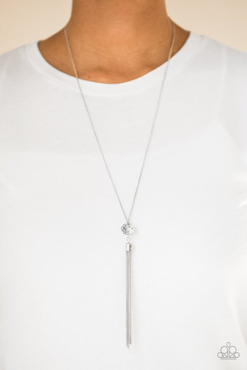 Paparazzi Socialite of the Season - Silver Necklace