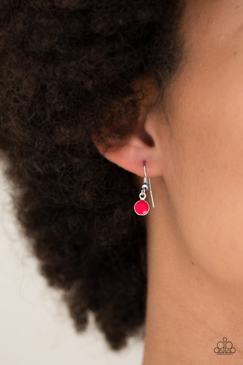 Paparazzi  Lunar Lotus - Pink  Necklace