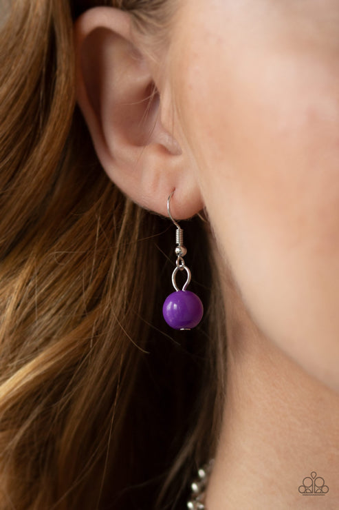 Paparazzi Walk This BROADWAY - Purple Necklace