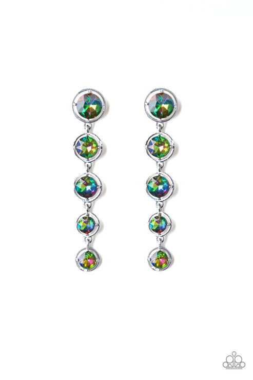 Paparazzi  Drippin In Starlight - Multi  Post Earrings