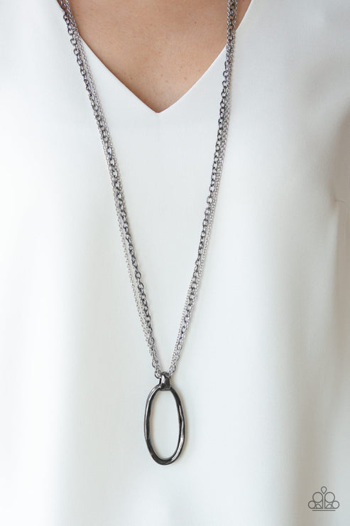 Paparazzi Industrial Confidence - Multi Necklace