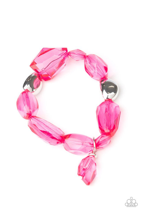 BRACELET pure vintage ROSE marbré blanc état NEUF BRACELET pure vintage ROSE marbré blanc état NEUF