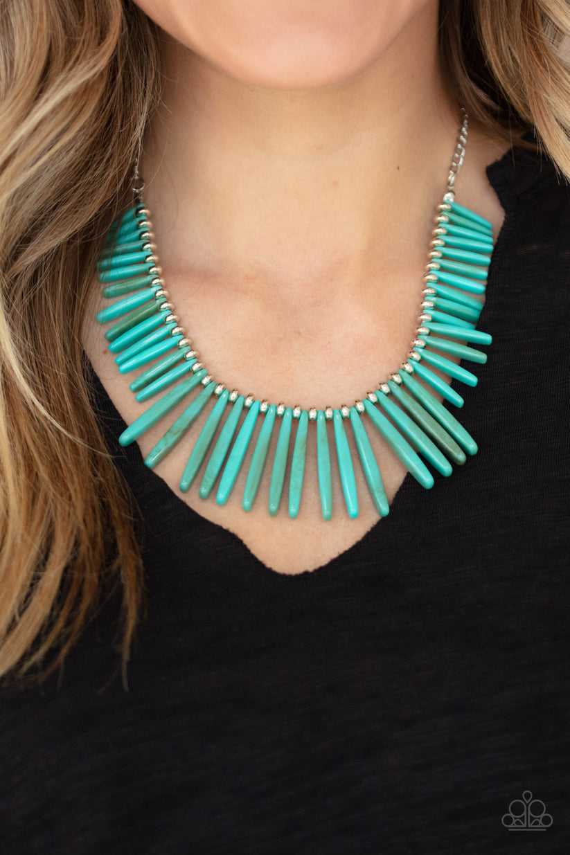 Paparazzi Out of My Element - Blue Necklace