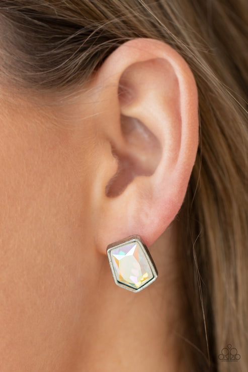 Paparazzi  Indulge Me - Multi  Post Earrings
