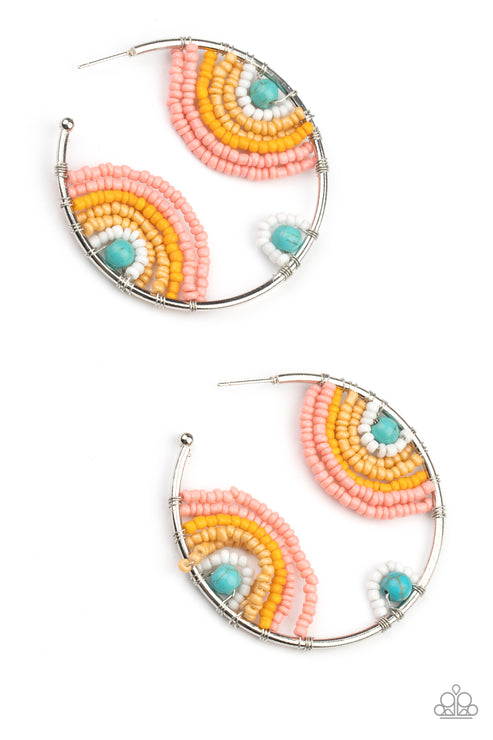 Paparazzi  Rainbow Horizons - Multi  Earrings
