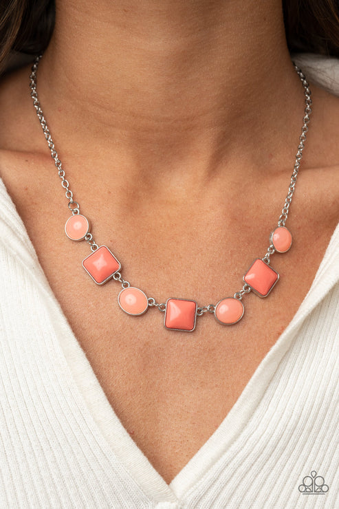 Paparazzi Trend Worthy - Orange Necklace