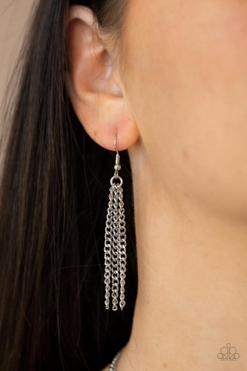 Paparazzi  Galaxy Gallery - Green  Necklace