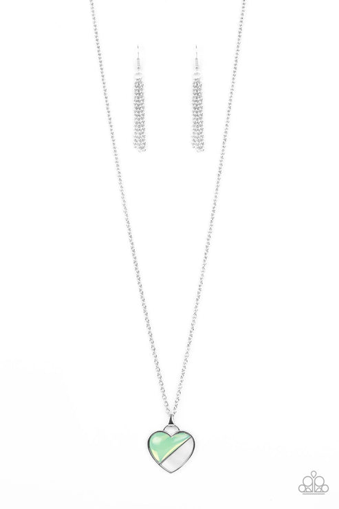 Paparazzi Nautical Romance - Green Necklace