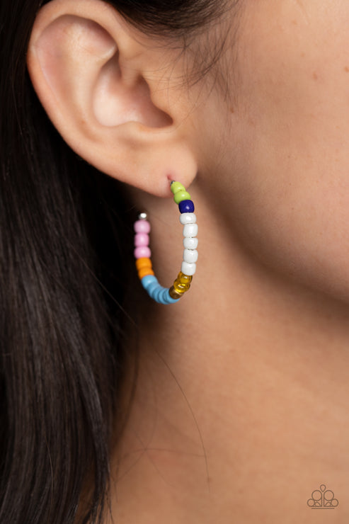 Paparazzi Multicolored Mambo - Multi Earrings