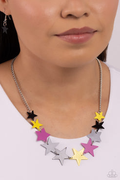 Paparazzi Starstruck Season - Black Necklace