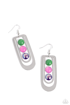 Paparazzi Layered Lure - Multi Earrings
