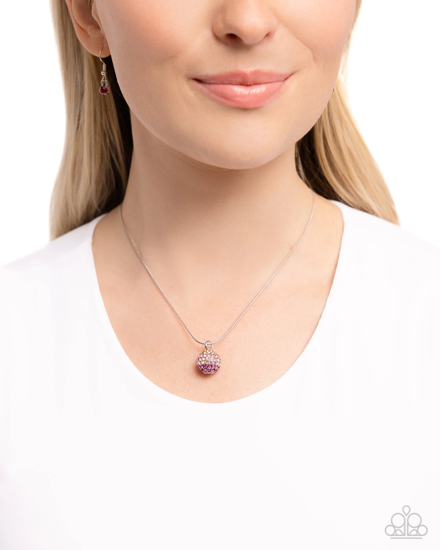 Paparazzi Ornamental Occupation - Pink Necklace