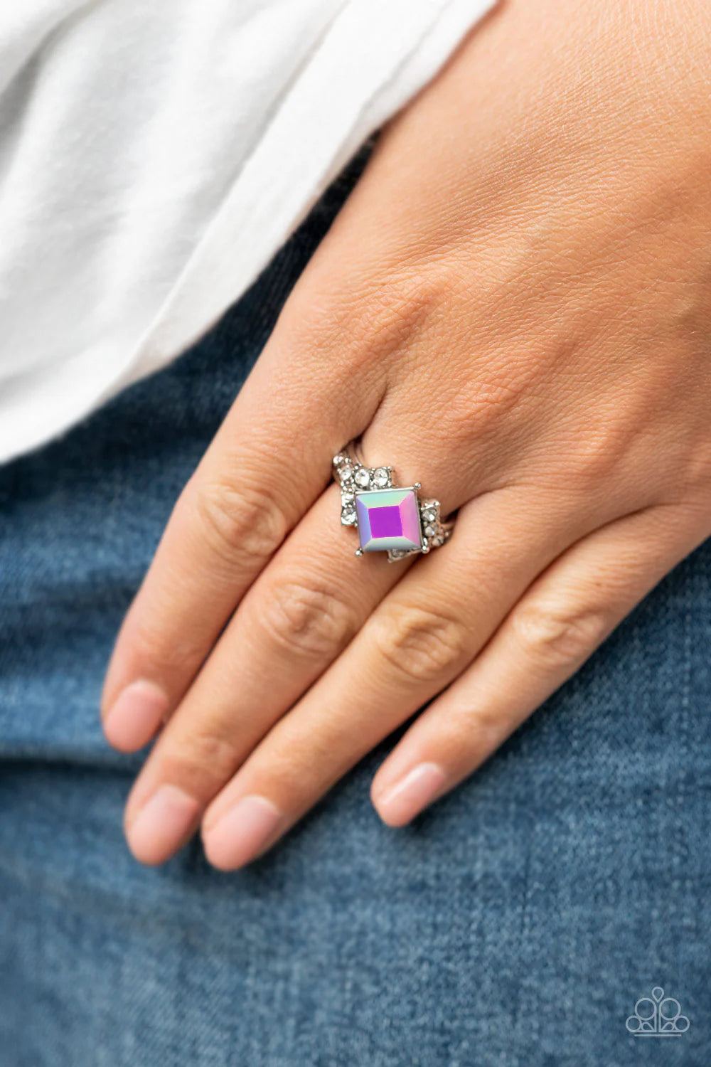 Mind-Blowing Brilliance - purple - Paparazzi ring