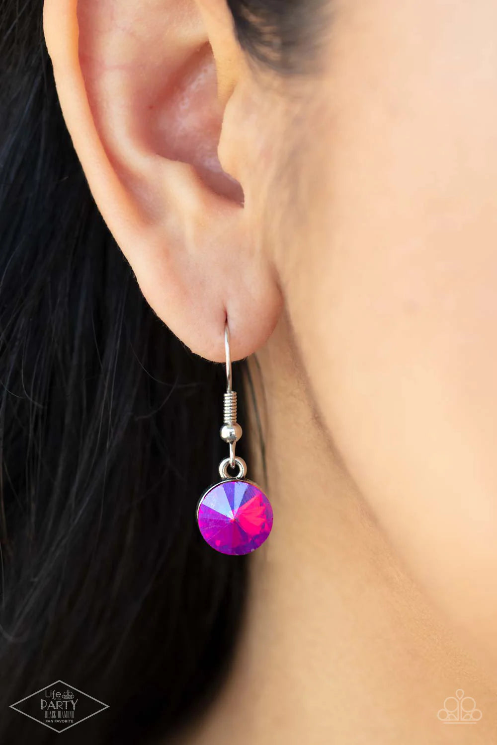 Paparazzi Futuristic Fashionista - Pink Necklace