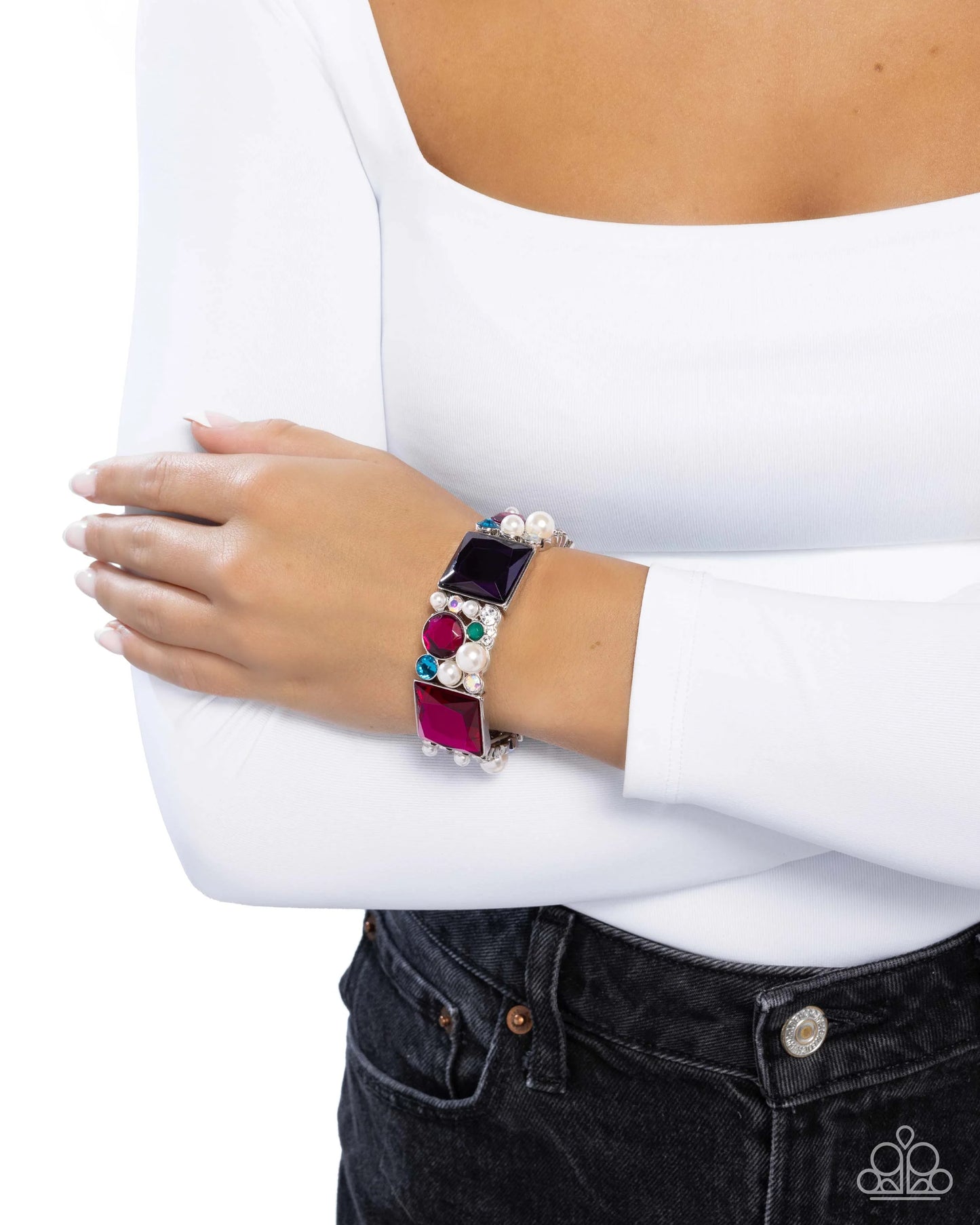 Paparazzi Glam to the Max - Multi Bracelet