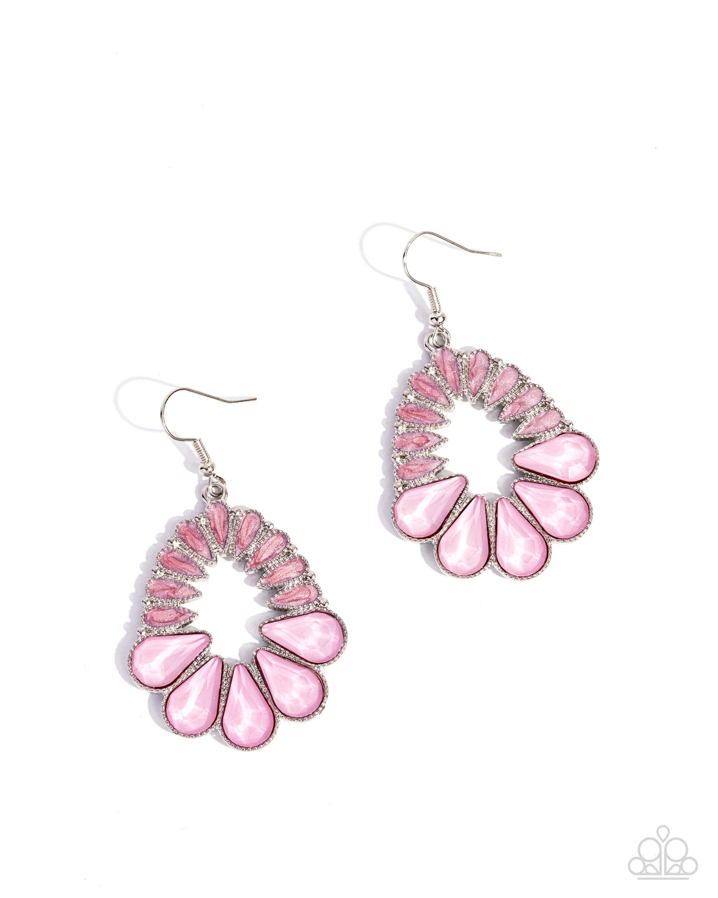 Paparazzi Mesmerizing Moment - Pink Earrings