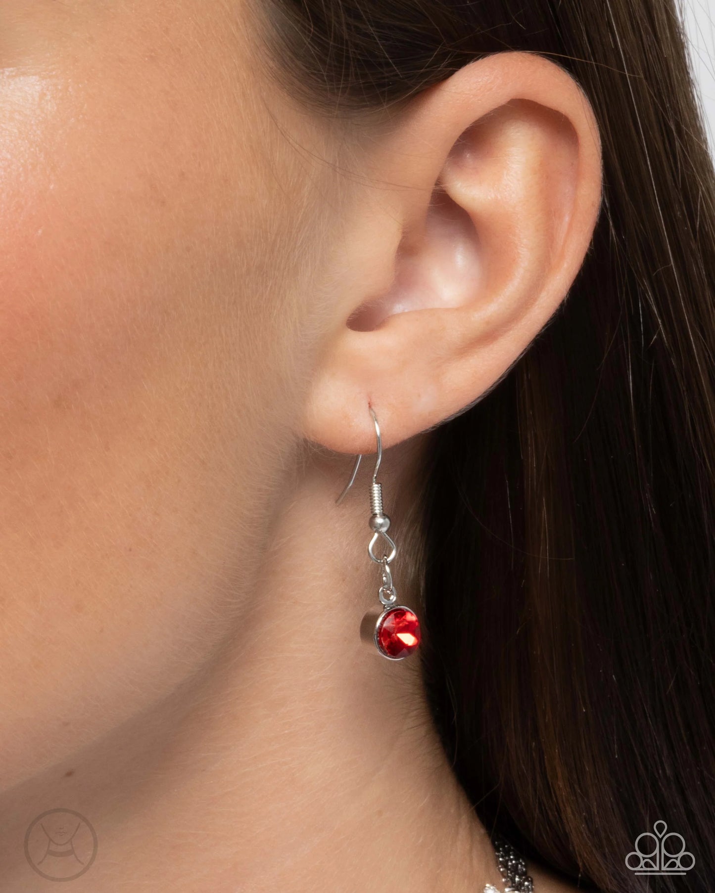 Paparazzi Valentines Vibe -Red Necklace