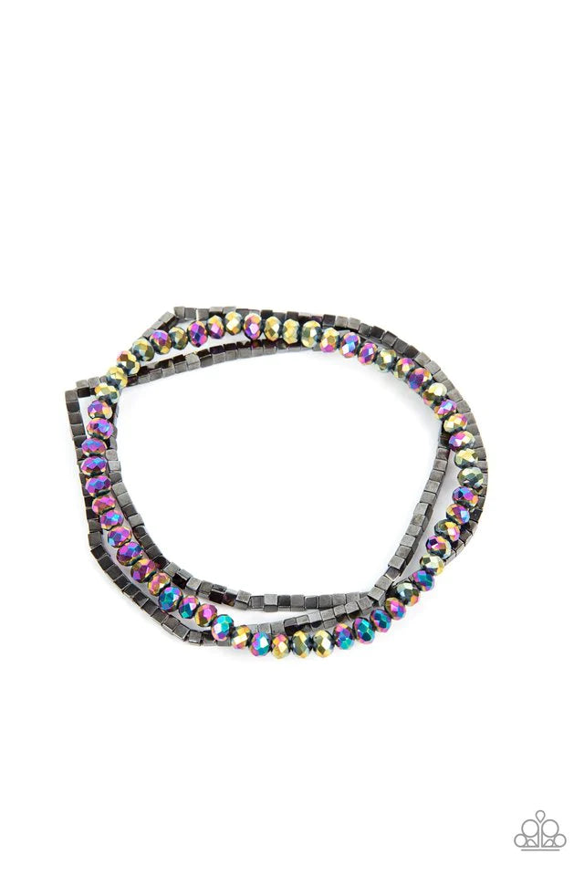 Paparazzi Bracelet ~ Just a Spritz - Multi