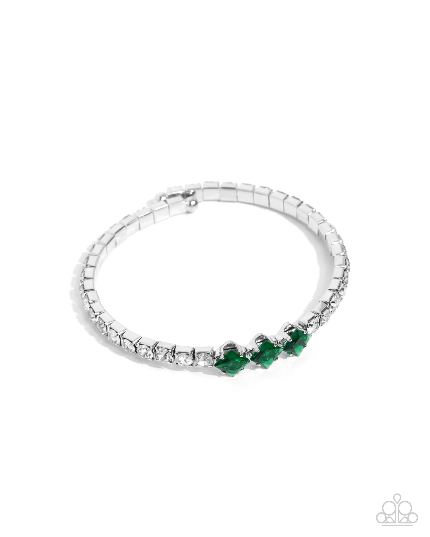 Paparazzi ♥ Pointed Production - Green ♥ Bracelet