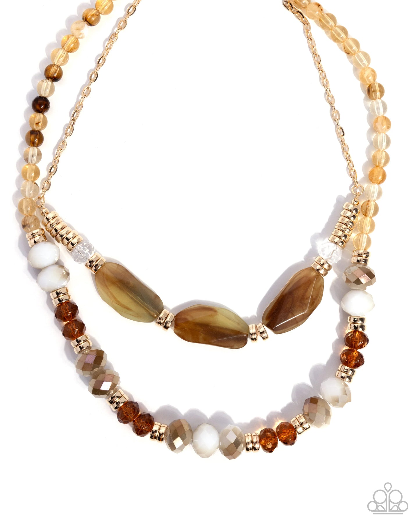 Paparazzi ♥ Girls Day - Brown ♥ Necklace