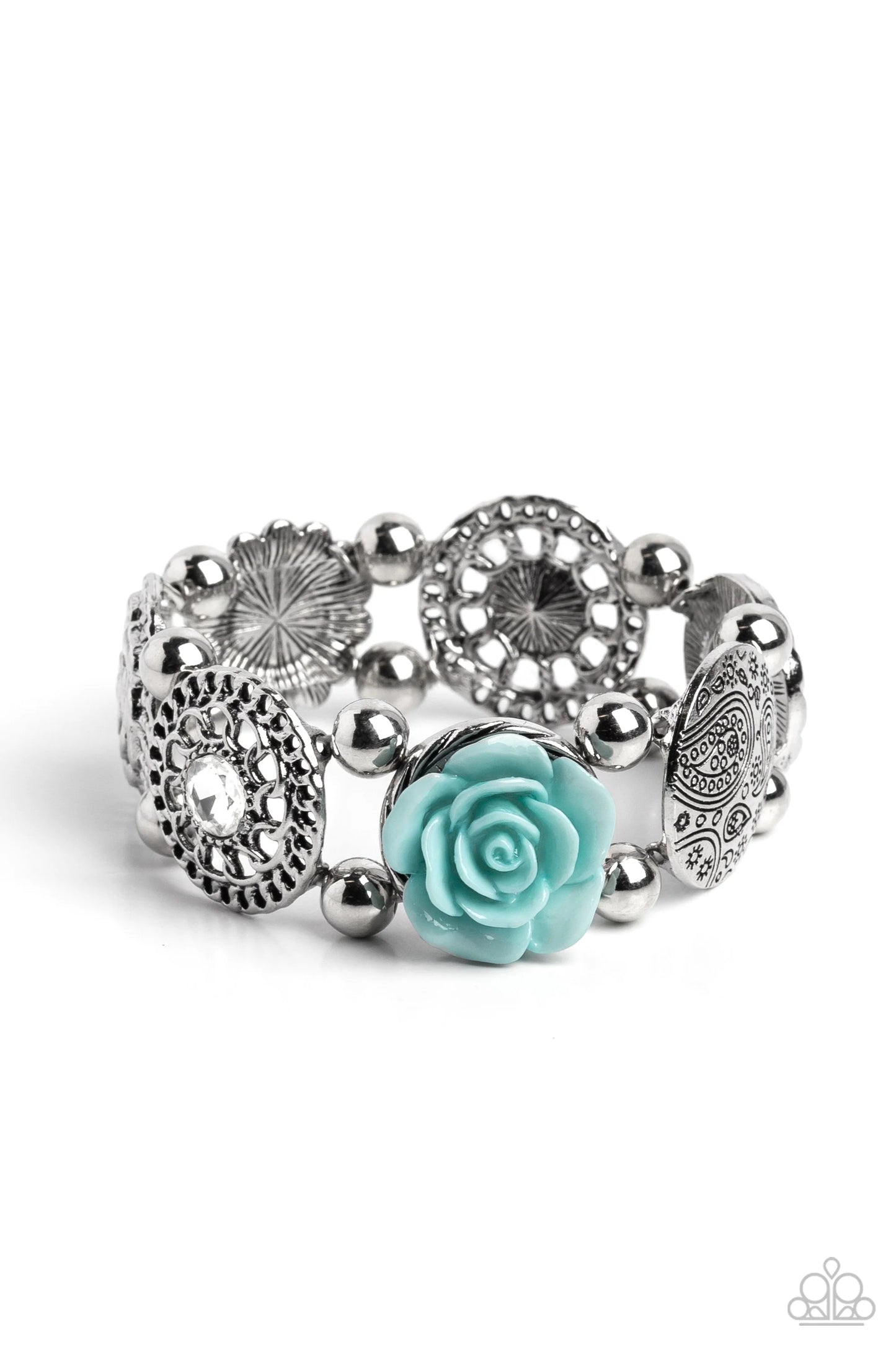 Paparazzi ♥ Optimistic Oasis - Blue ♥ Bracelet