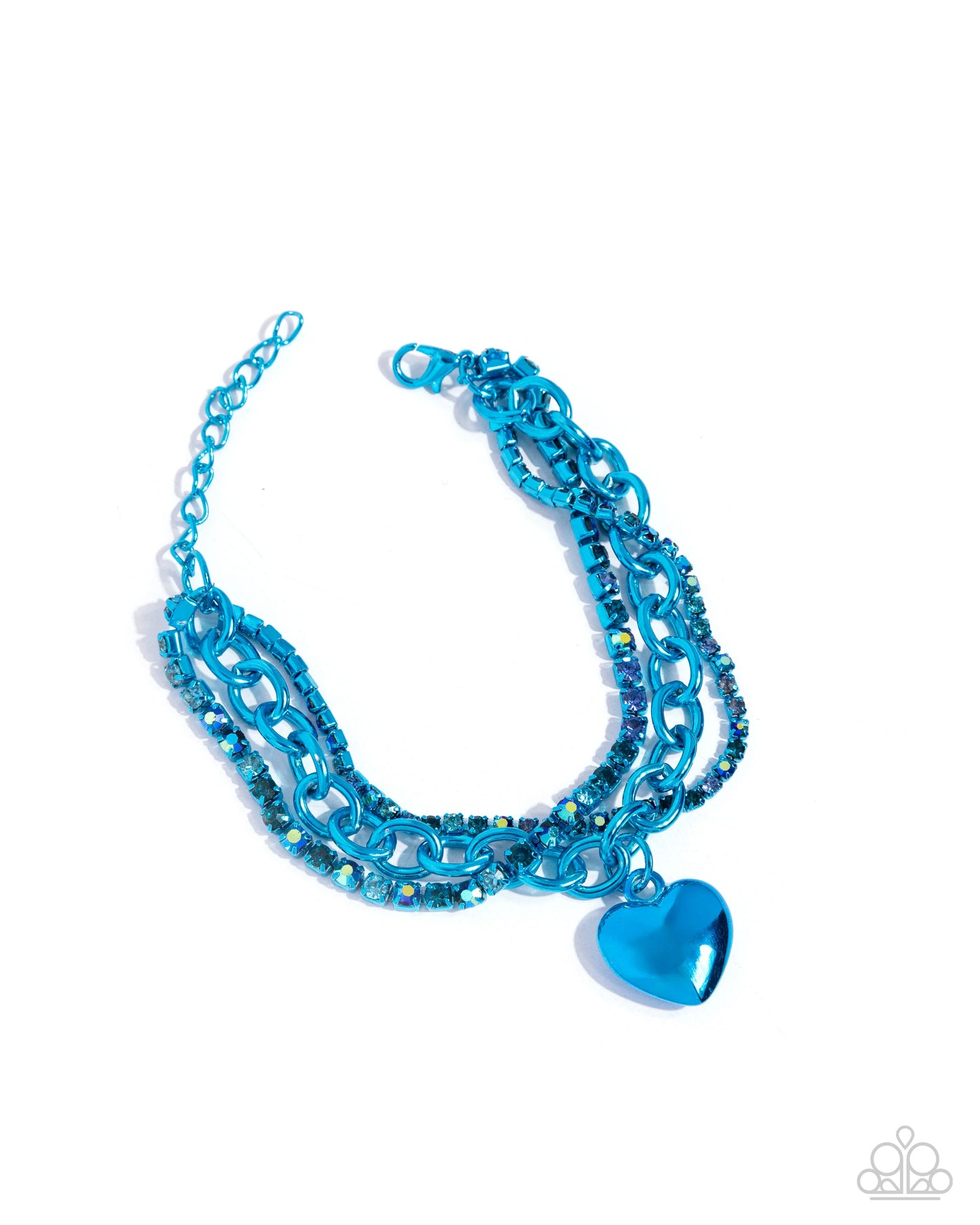 Paparazzi ♥ Affectionate Accent - Blue ♥ Bracelet