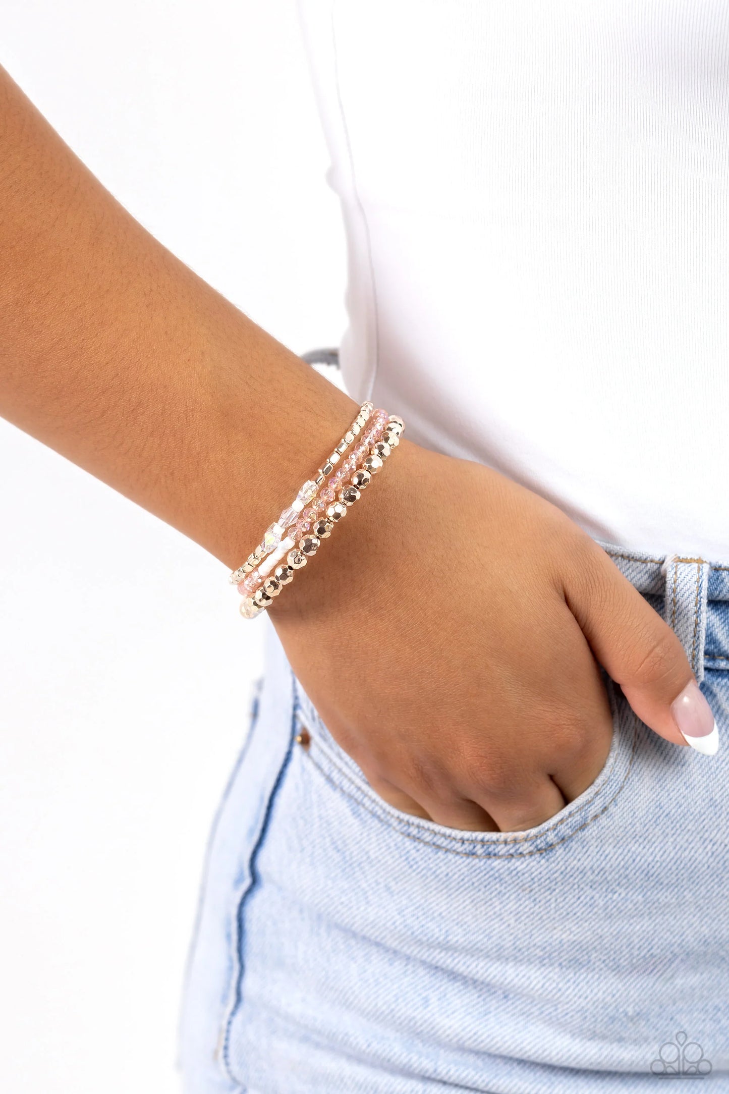 Paparazzi Boundless Behavior - Rose Gold Bracelet