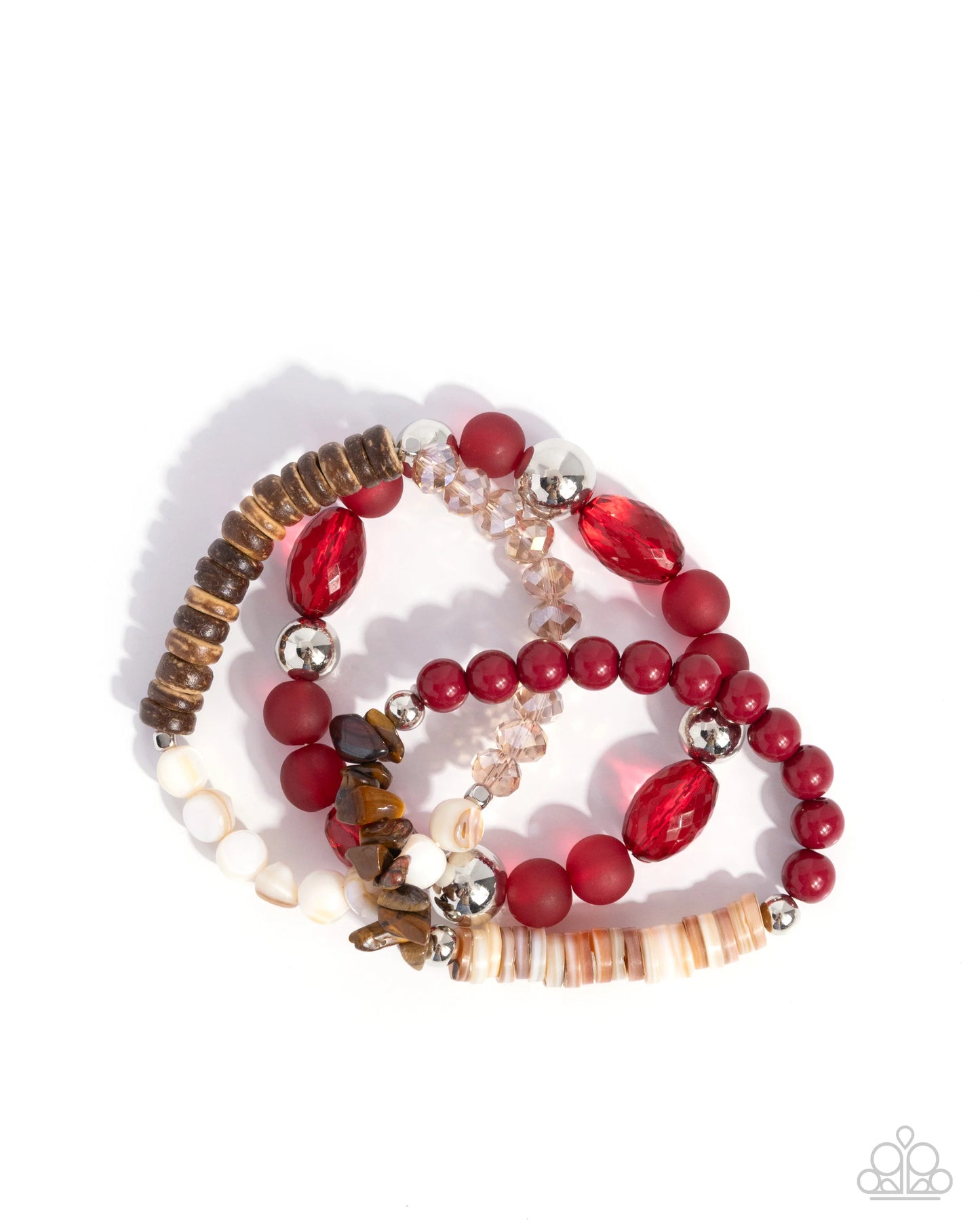 Paparazzi ♥ Seasonal Stretch - Red ♥ Bracelet