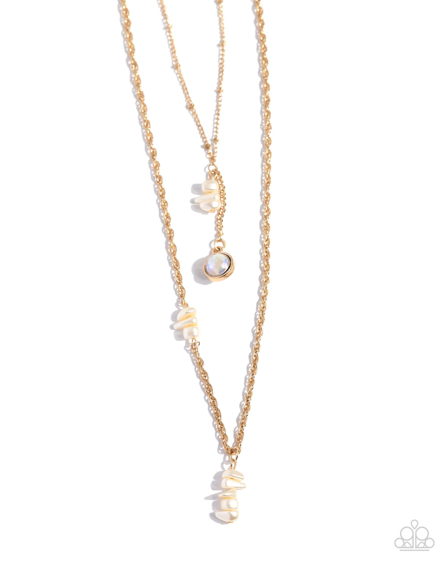 Paparazzi Leisurely Layered - Gold Necklace