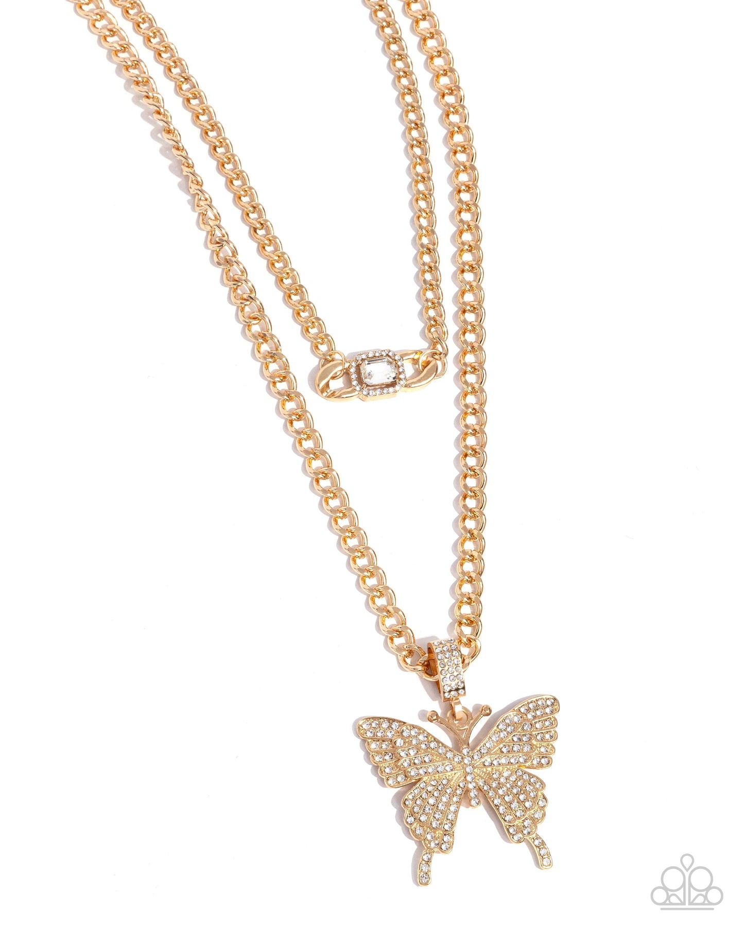Paparazzi Aerial Arrangement - Gold Necklace
