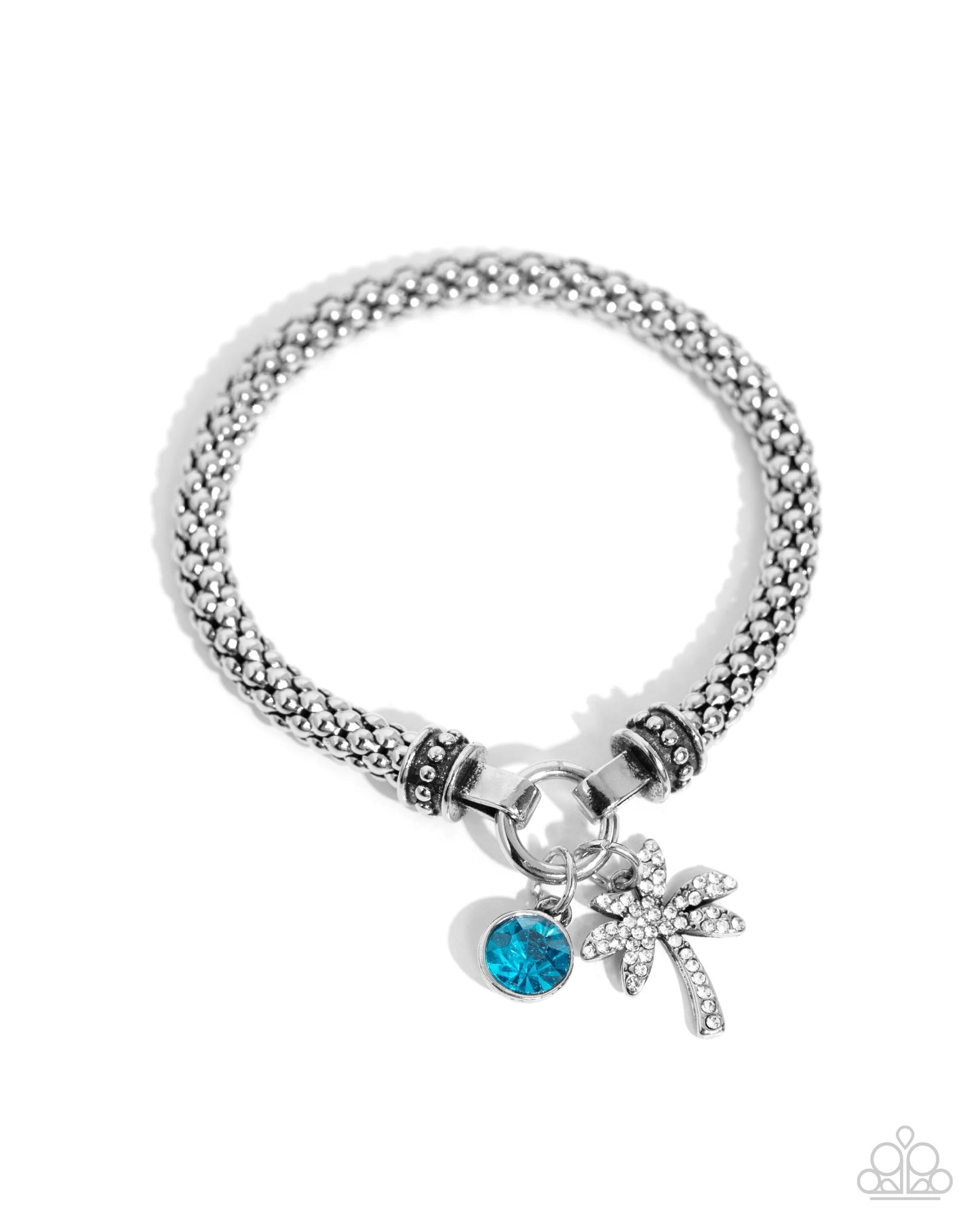 Paparazzi ♥ Palm Beach Bling - Blue ♥ Bracelet