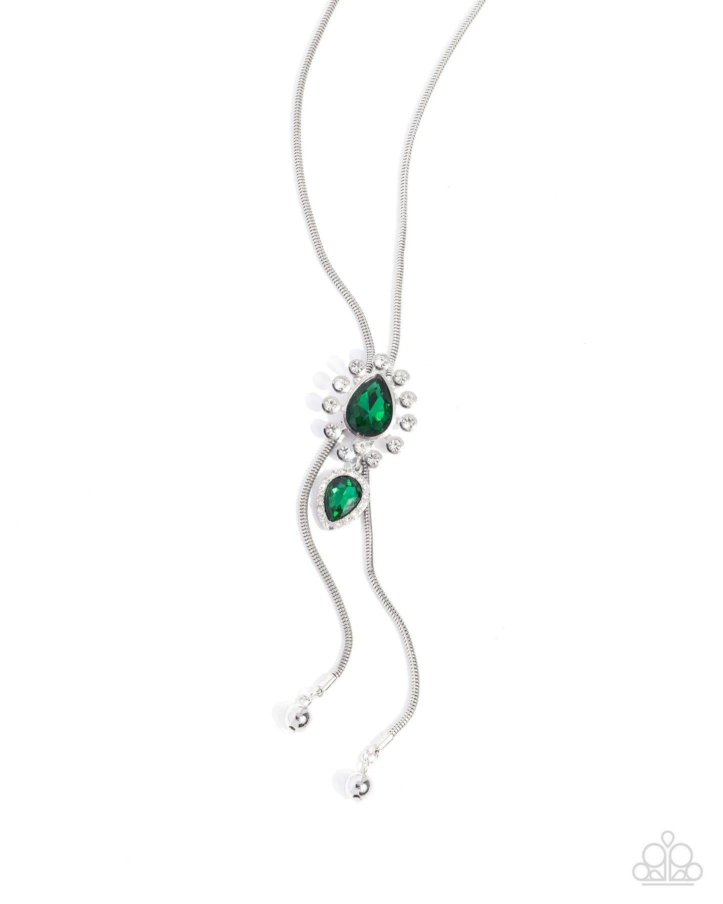 Paparazzi ♥ London Layers ♥ Green Necklace