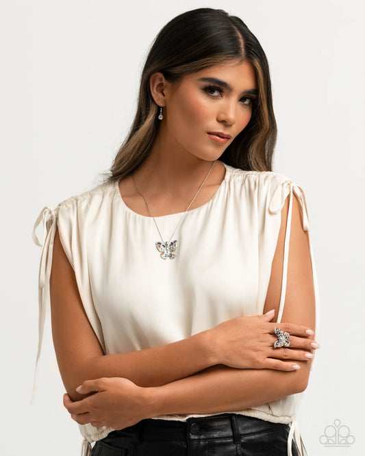 Necklace: "Aesthetic Admittance - Purple" Ring: "Aerial Admittance - Purple