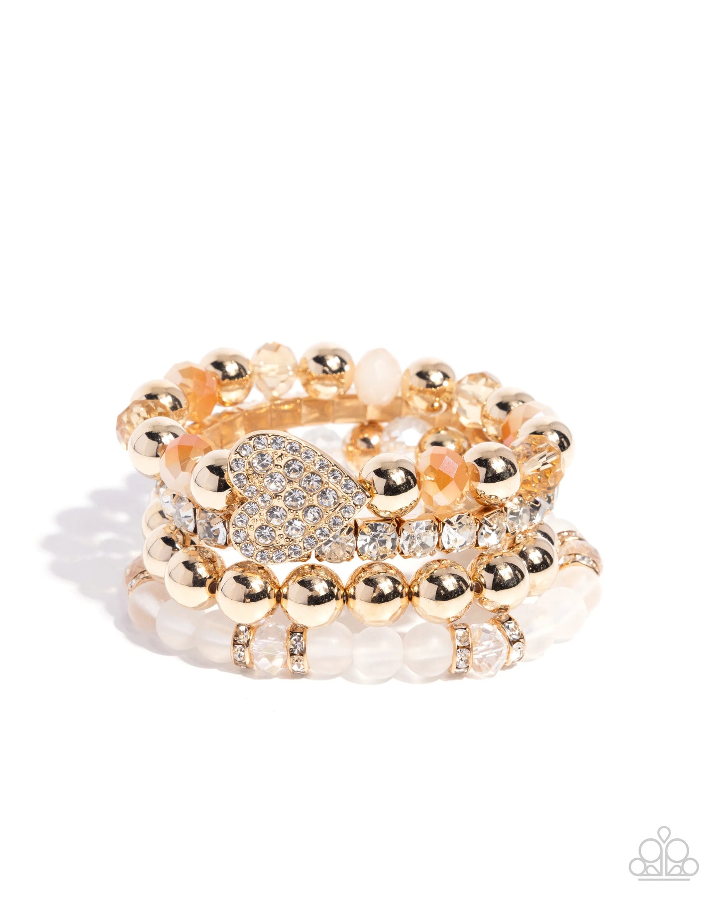 Poetically Plush - white - Paparazzi bracelet