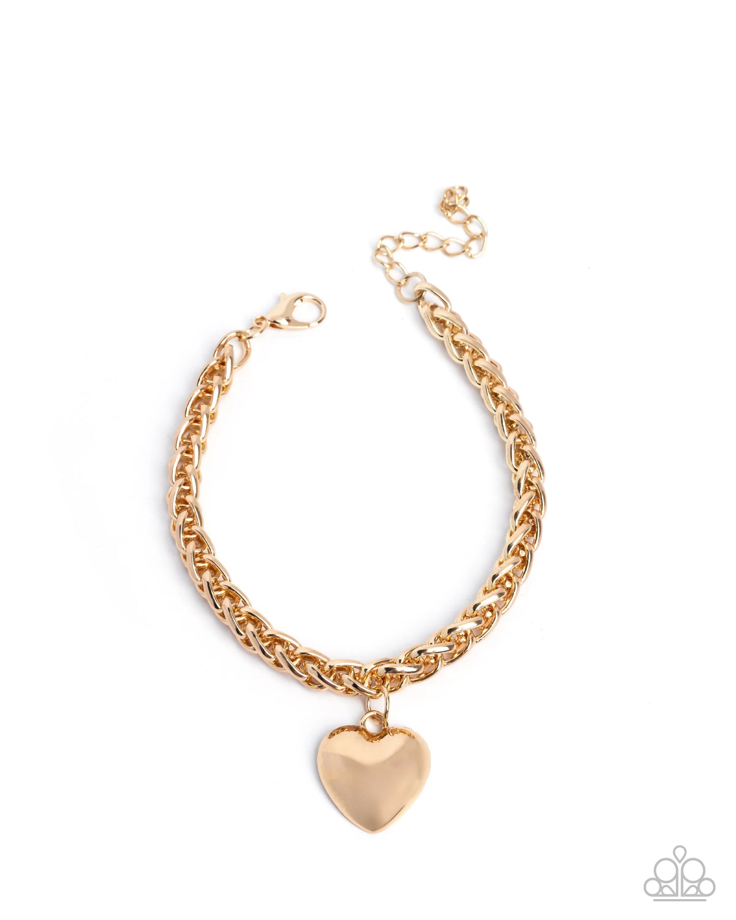 Paparazzi ♥ Dancing Damsel - Gold ♥ Bracelet
