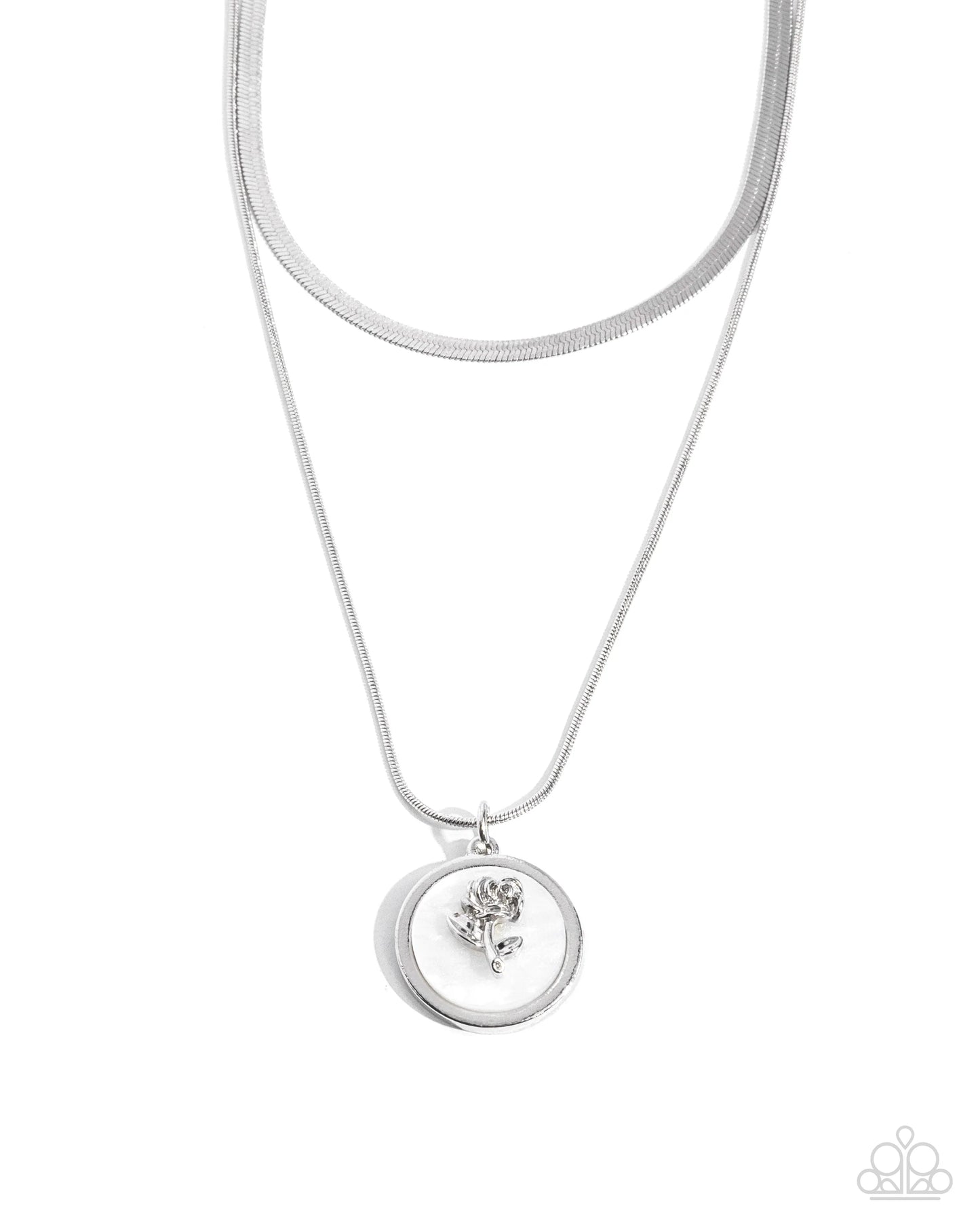 Paparazzi Garden Gallery - White Necklace