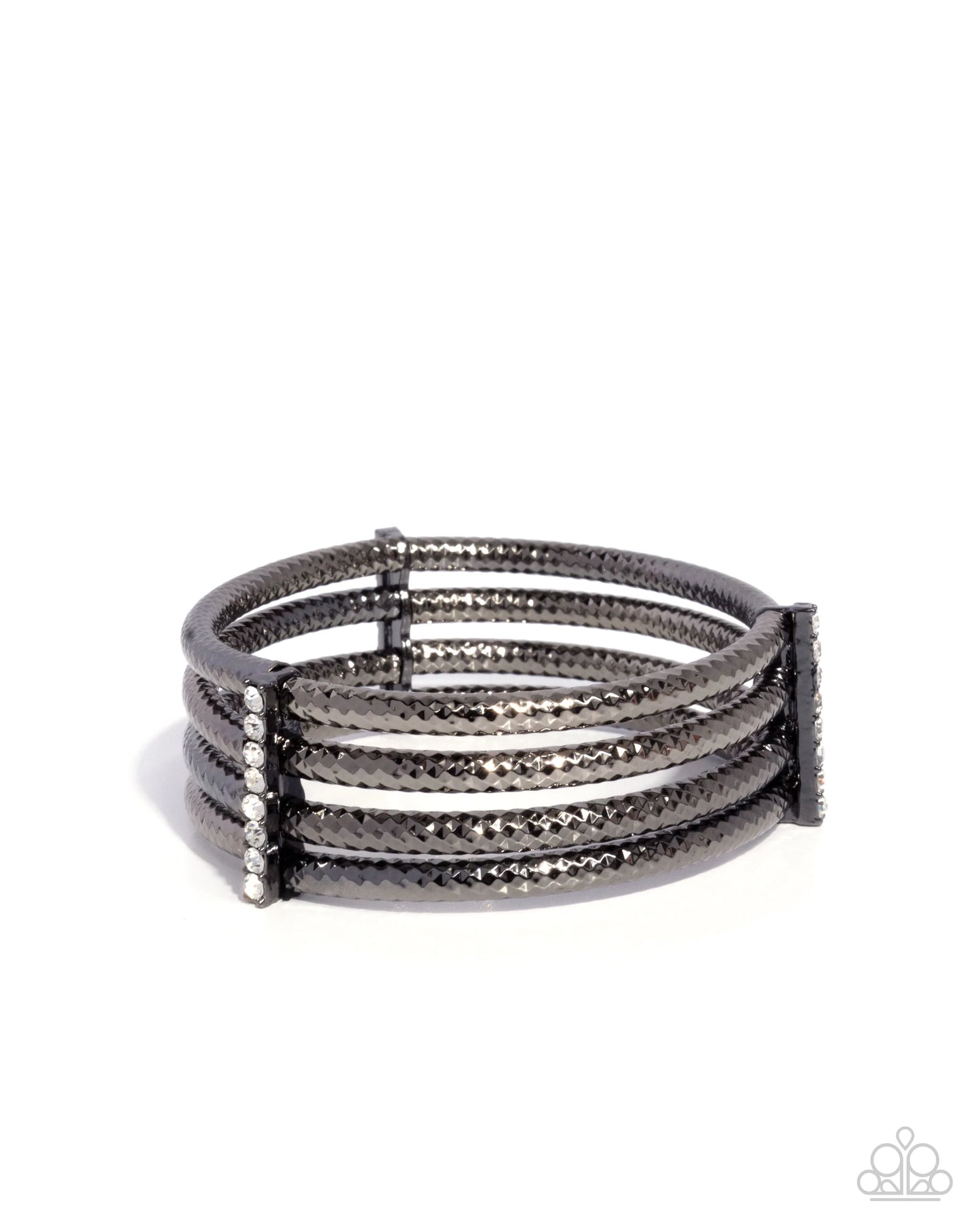 Paparazzi Teeming with Taste - Black Bracelet