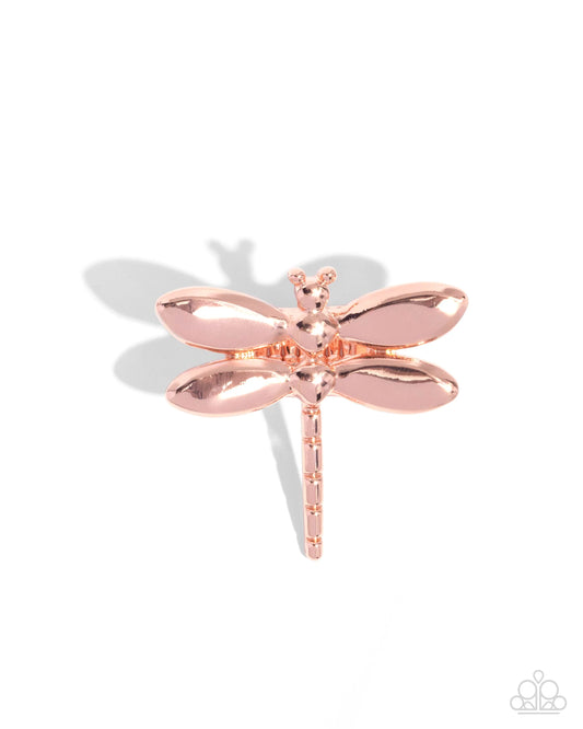Paparazzi Durable Dragonfly - Copper Ring