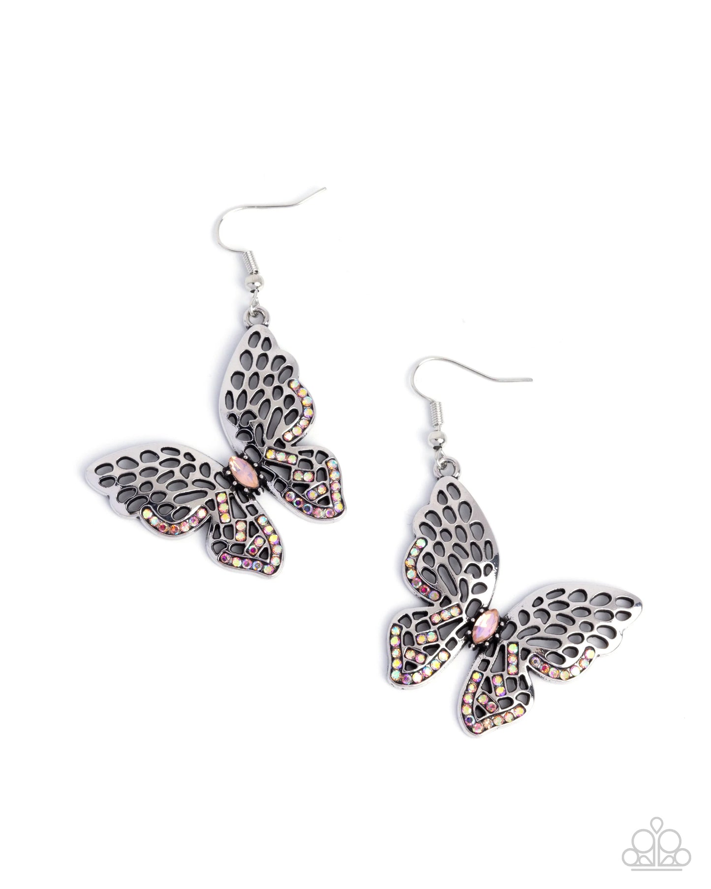 Paparazzi Fresh Flutter - Orange Earrings