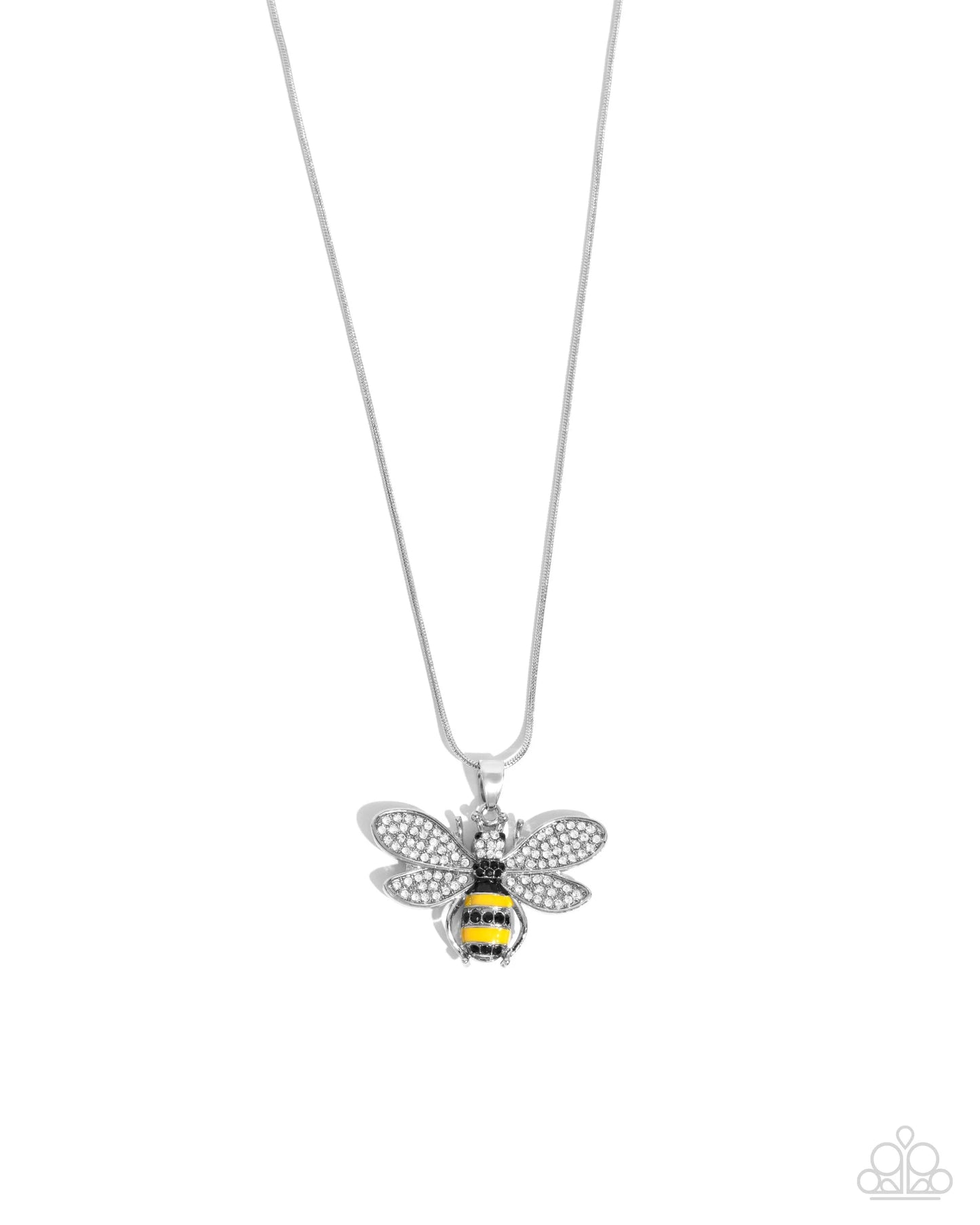 Paparazzi Be Humble Bumblebee - Yellow Necklace
