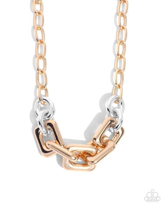 Paparazzi Resolute Radiance - Gold Necklace