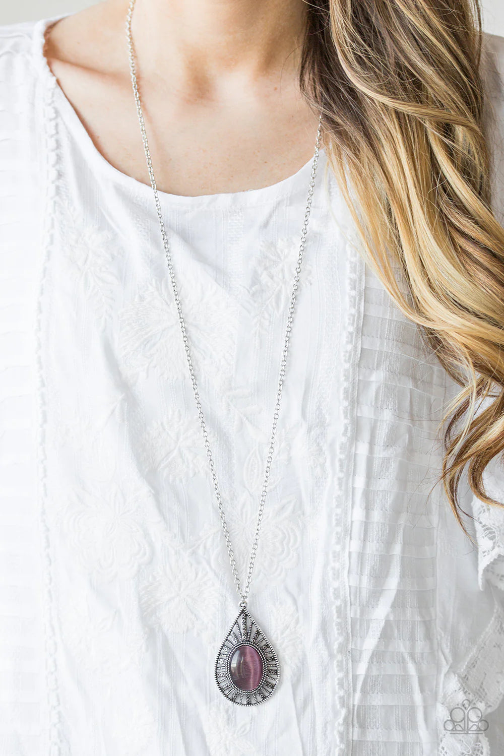 Paparazzi Total Tranquility - Purple Necklace