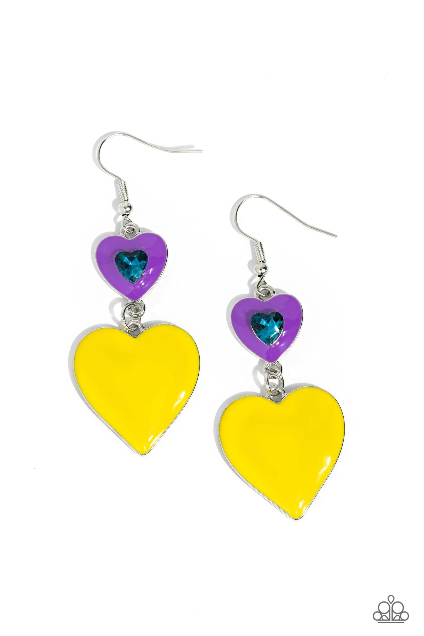 Paparazzi Flirting with Fashion - Purple Earrings