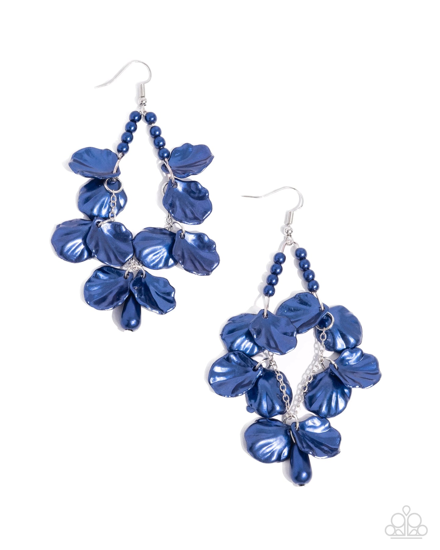 Paparazzi Coastal Century Blue Earrings