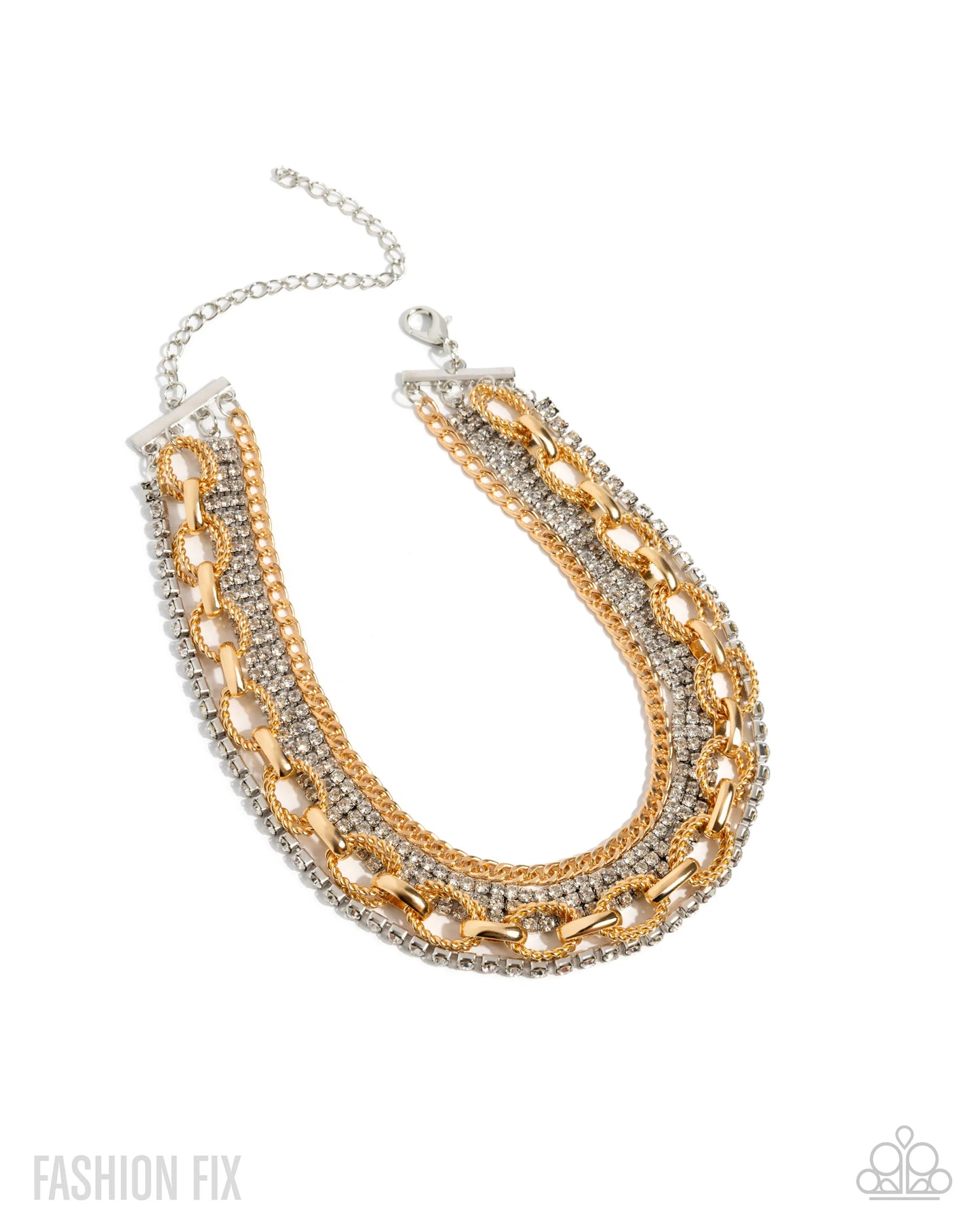 Austere Attitude - multi - Paparazzi necklace