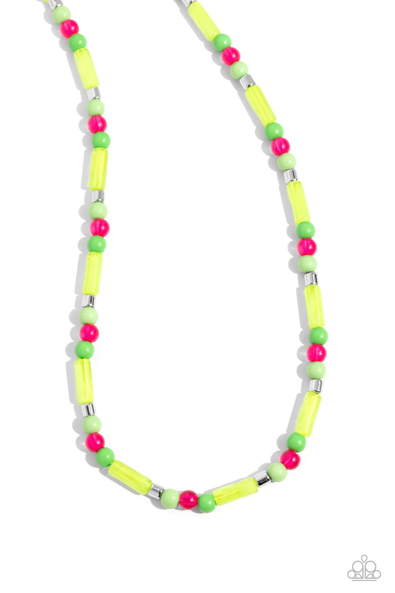 Beaded Beginner - Green Necklace - Paparazzi Accessories